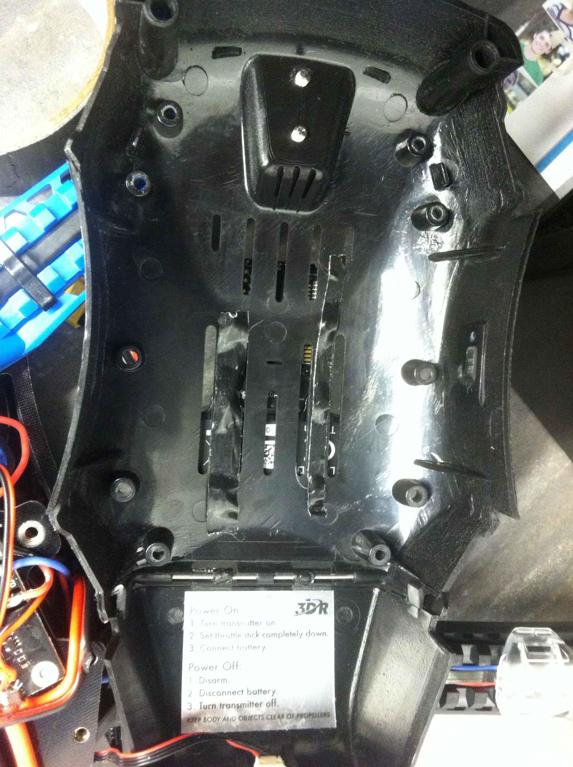 Covered screw heads, just in case